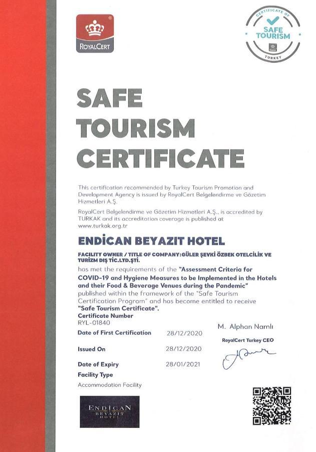 Hotel Endican Beyazit Istanboel
